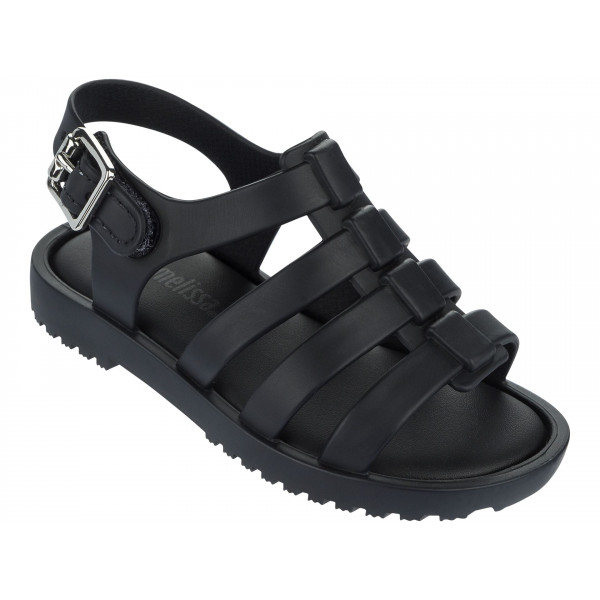 Mini melissa sales black sandals