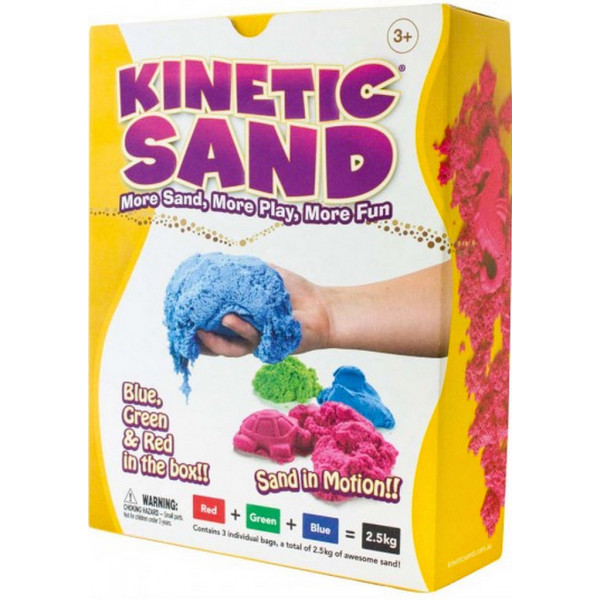 Kinetic sand set for children 3 kg - type II