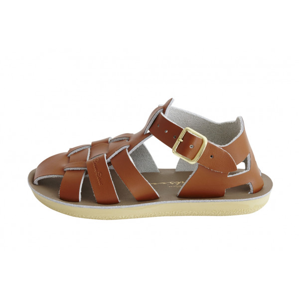 Salt water 2025 sandals shark tan