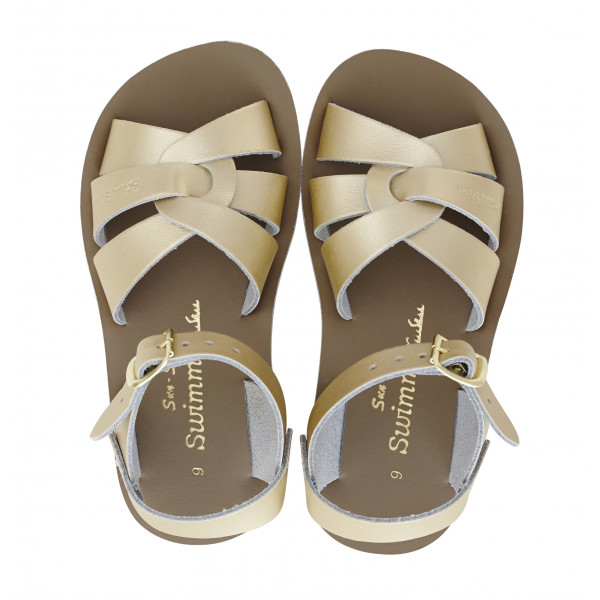 SALTWATER SUN-SAN SWIMMER GOLD SANDALS