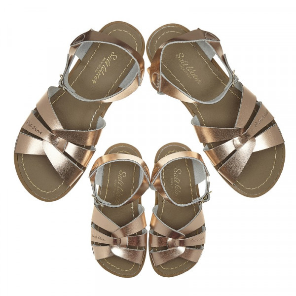SALTWATER ADULTS ORIGINAL ROSE GOLD SANDALS