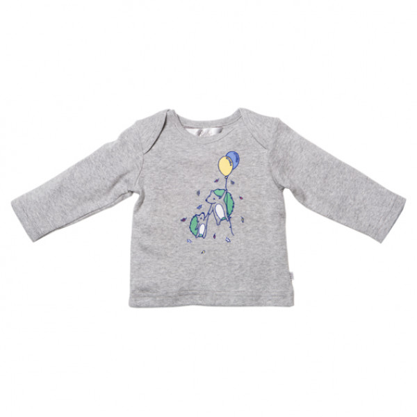 BEBE RICKY TEE LITTLE FRIENDS GREY MARLE
