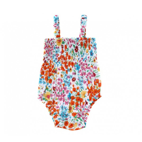 COCO & GINGER BABY CHLOE CREAM PARIS GYPSY PLAYSUIT