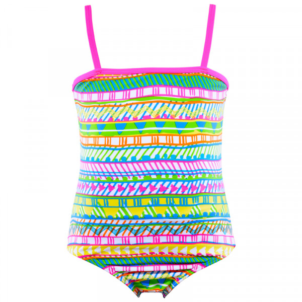 CUPID GIRL ONEPIECE BATHER TRIBAL PAINT