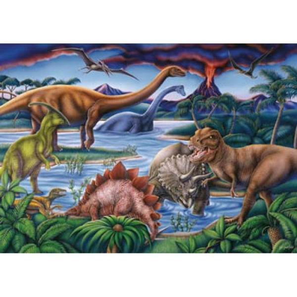 RAVENSBURG DINOSAUR PLAYGROUND 35PC PUZZLE 