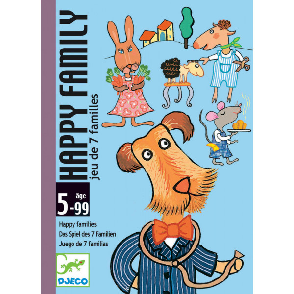 DJECO HAPPY FAMILY CARD GAME