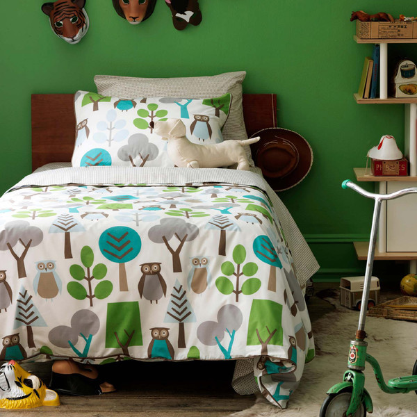 Dwell Studio Duvet Owl Sky