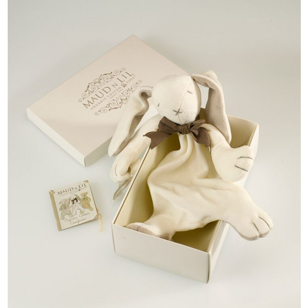 MAUD N LIL COMFORTER EARS THE WHITE BUNNY