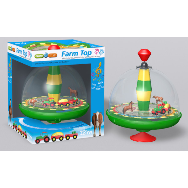 BOLZ FARM YARD SPINNING TOP