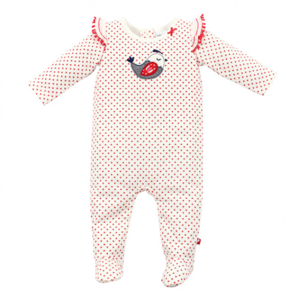 FOX AND FINCH MONTREAL GEO PRINT ROMPER 