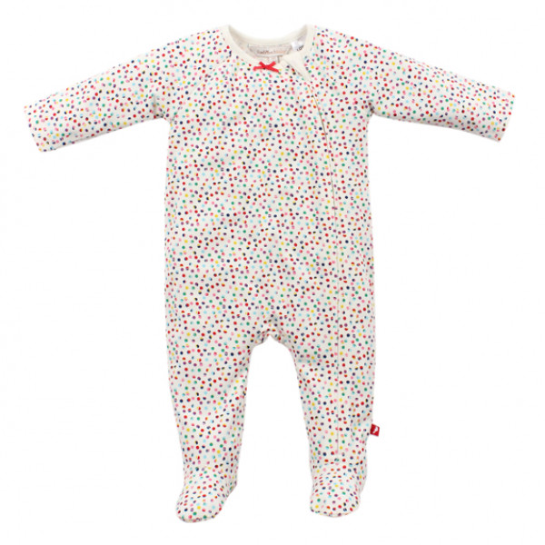FOX AND FINCH MONTREAL CONFETTI PRINT ROMPER 