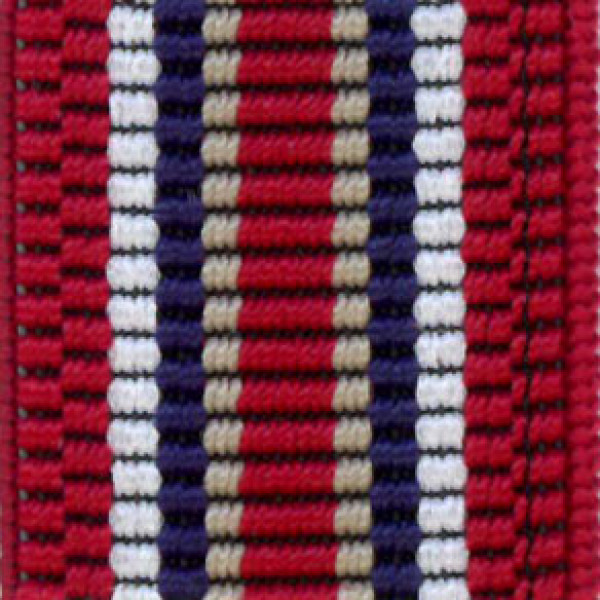 BUCKLE JR 25MM ELASTIC BELT RED WITH STRIPES