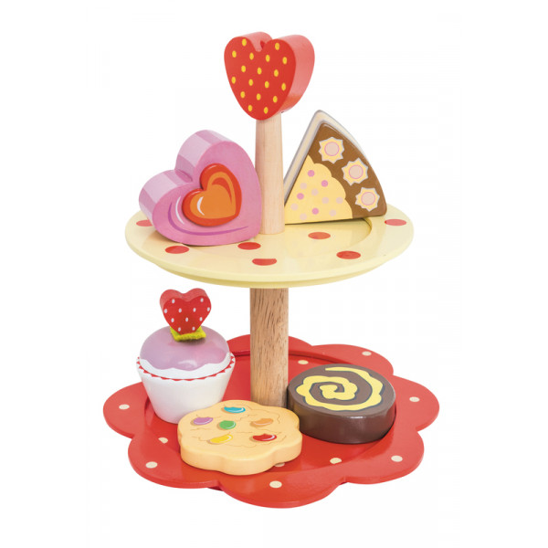 LE TOY VAN HONEYBAKE 2 TIER CAKE STAND