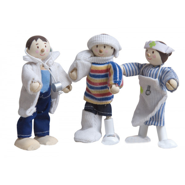 LE TOY VAN BUDKINS MEDICAL TRIPLE PACK
