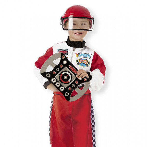 MELISSA & DOUG race car driver COSTUME 