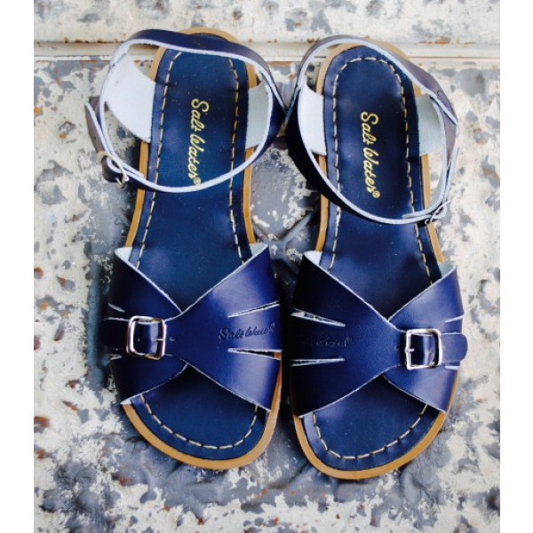 SALTWATER ADULTS CLASSIC NAVY SANDALS