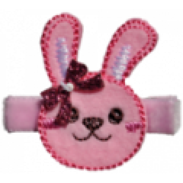 O SLIPPY HAIR CLIPPY WINNIE BUNNY PINCH CLIP