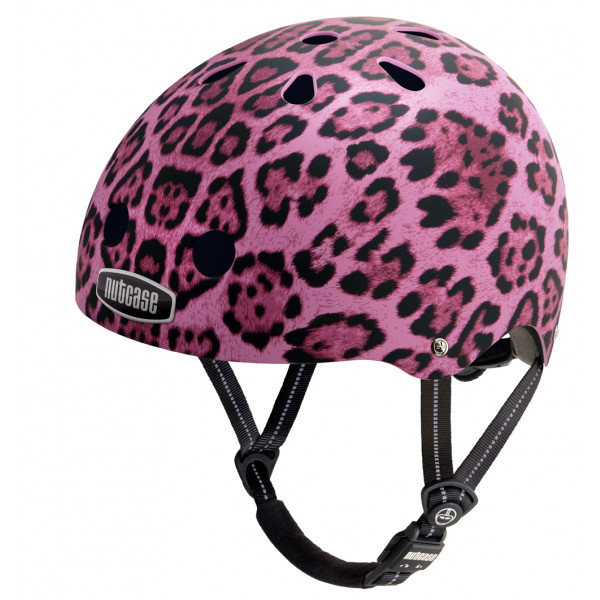 NUTCASE G3 PINK CHEETAH MATT HELMET 