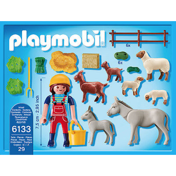 Playmobil farm discount animal pen