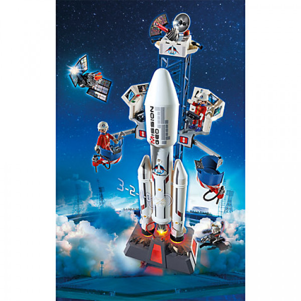 Playmobil space rocket hotsell