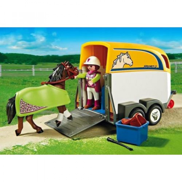 Playmobil – SUV with Horse Trailer