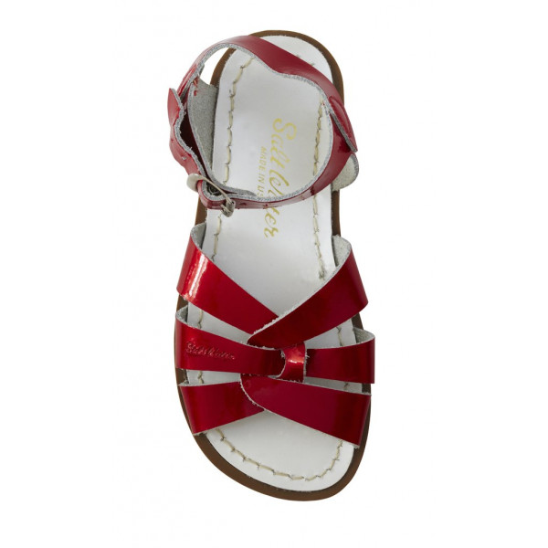 SALTWATER SANDALS ADULTS SHINY CANDY RED ORIGINAL