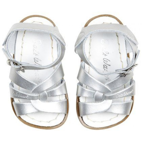 SALTWATER CHILD SANDALS ORIGINAL SILVER