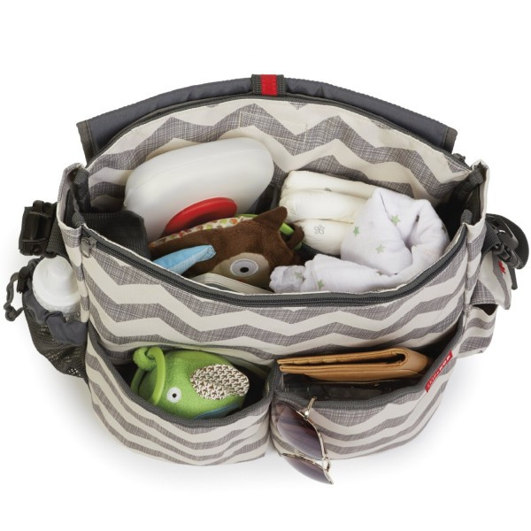 Skip Hop Duo Signature Diaper Bag Chevron