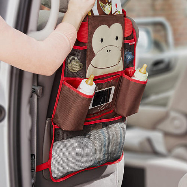 SKIP HOP ZOO CAR SEAT ORGANIZER MONKEY