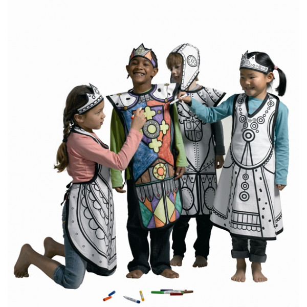 VILLA CARTON PRINCESS COLOURING COSTUME