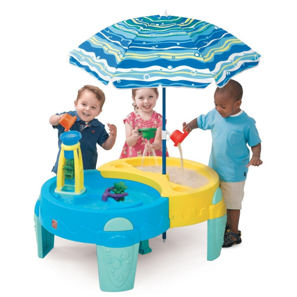 STEP 2 SHADY OASIS SAND WATER PLAY TABLE