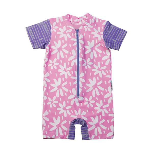 MINI SANDCRABS SUNSUIT SS SUMMER FLOWERS