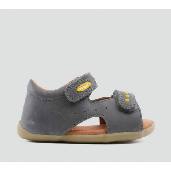 BOBUX STEPUP TREK OPEN SANDAL CHARCOAL