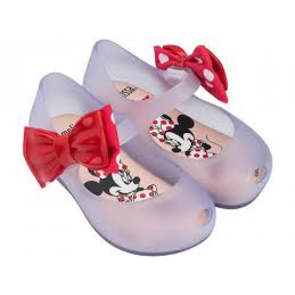 MINI MELISSA DISNEY ULTRAGIRL MINNIE II CLEAR TRANSLUCENT