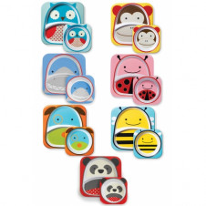 SKIP HOP ZOO MELAMINE SET