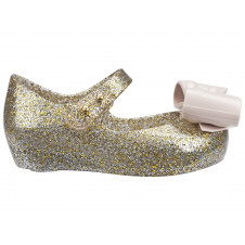 MINI MELISSA ULTRAGIRL VIII GOLD METALLIC BOW