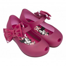 MINI MELISSA DISNEY ULTRAGIRL MINNIE II FUCHSIA TRANSLUCENT