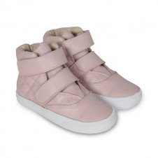 OLD SOLES POWDER PINK QUILTED SPACE HIGH TOPS