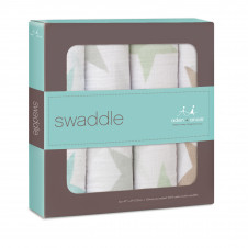 ADEN & ANAIS CLASSIC SWADDLE 4 PACK super star scout