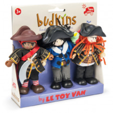 LE TOY VAN BUDKINS BUCCANEERS TRIPLE PACK