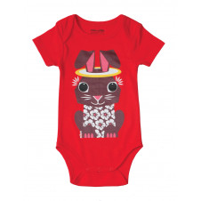 COQ EN PATE MIBO S SLEEVE BODYSUIT RABBIT