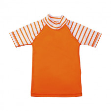 MINI SANDCRABS SS RASHIE STRIPE POPSICLE ORANGE