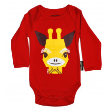 COQ EN PATE MIBO L SLEEVE BODYSUIT GIRAFFE