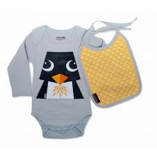 COQ EN PATE MIBO L SLEEVE BODYSUIT PENGUIN