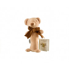 MAUD N LIL CUBBY TEDDY BEAR STICK RATTLE