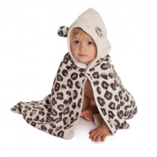 CUDDLEDRY BATH TOWEL LEOPARD