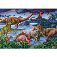 RAVENSBURG DINOSAUR PLAYGROUND 35PC PUZZLE 