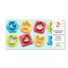 DJECO Artsup dough MOULDS 8 Double Sided