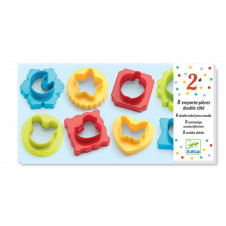 DJECO Artsup dough MOULDS 8 Double Sided