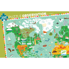 DJECO MONUMENT OF WORLD PUZZLE 200PCE